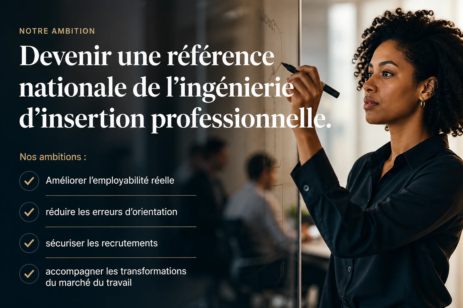 mission de GMPro+ au service des parcours professionnels
